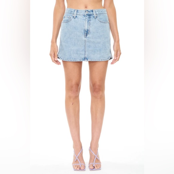 NWT Pistola Rhea Denim Skirt - Picture 2 of 6